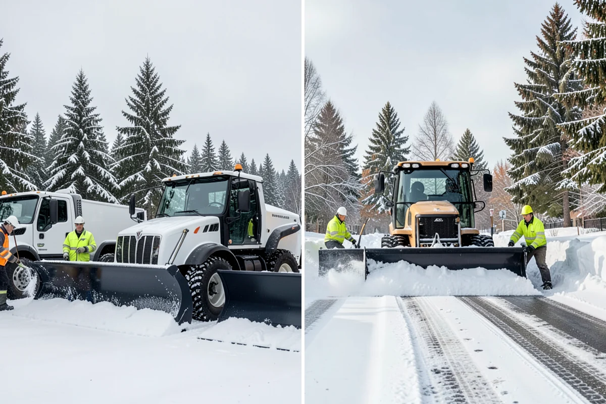 After-Hours Snow Removal in Lake Forest Park, King County, WA - We identify your opening time and target completion window