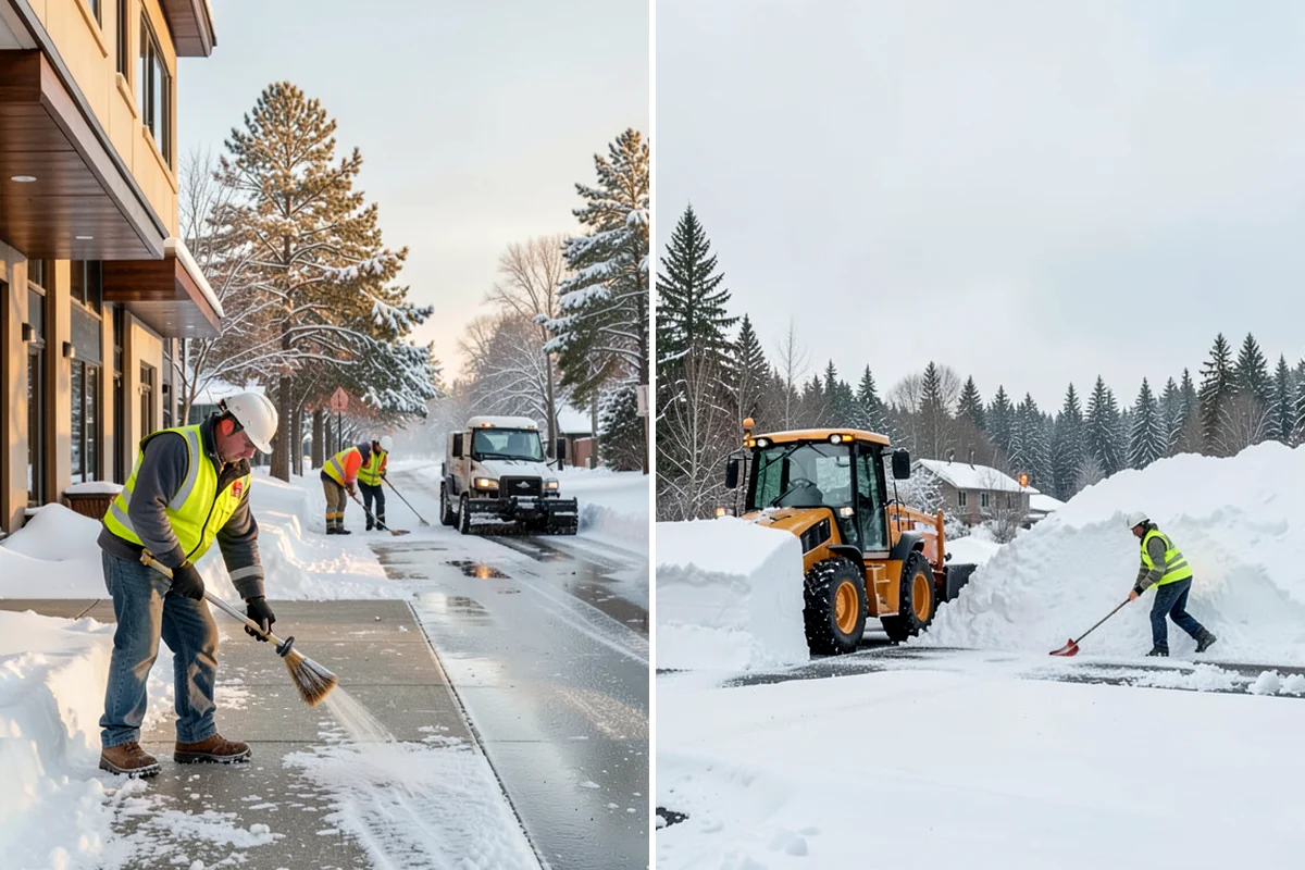 After-Hours Snow Removal in Lyman, Skagit County, WA - We identify your opening time and target completion window