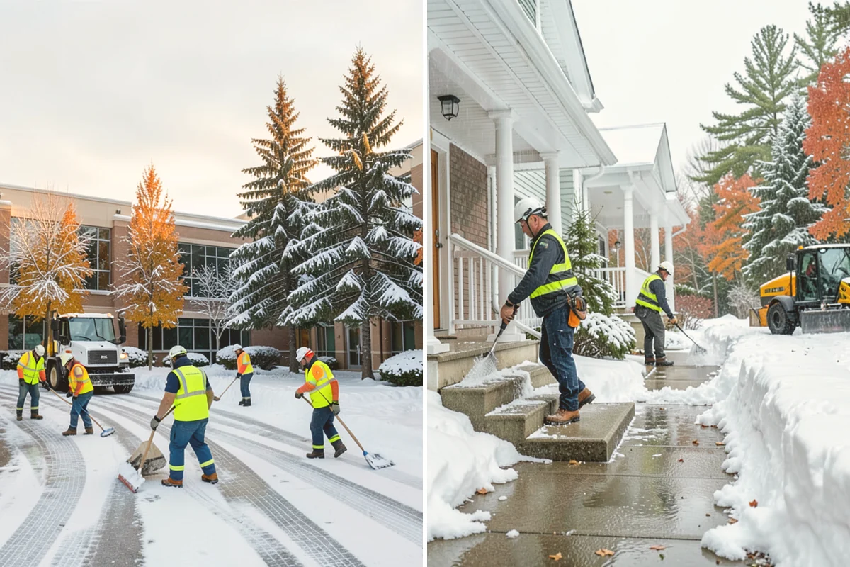 After-Hours Snow Removal in Lynnwood, Snohomish County, WA - We identify your opening time and target completion window