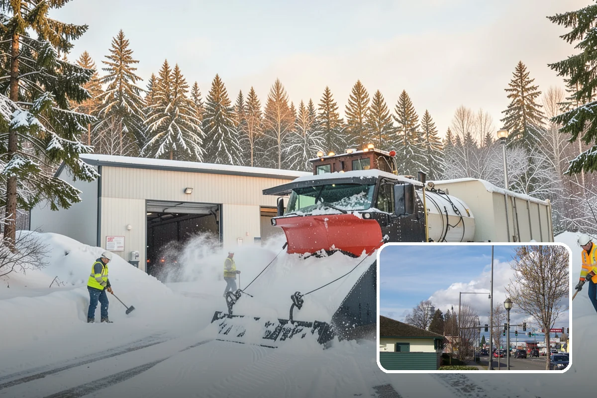 After-Hours Snow Removal in Marysville, Snohomish County, WA - Clearing completed before the next business day