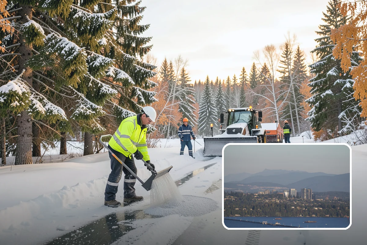 After-Hours Snow Removal in Medina, King County, WA - Clearing completed before the next business day