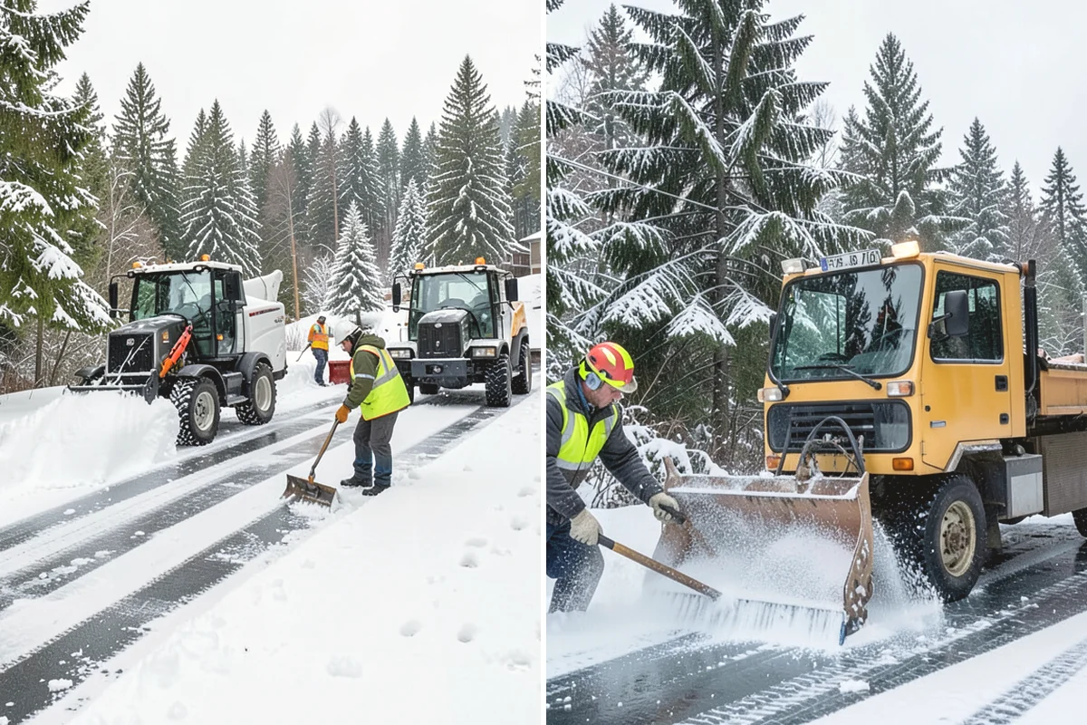After-Hours Snow Removal in Mercer Island, King County, WA - We identify your opening time and target completion window