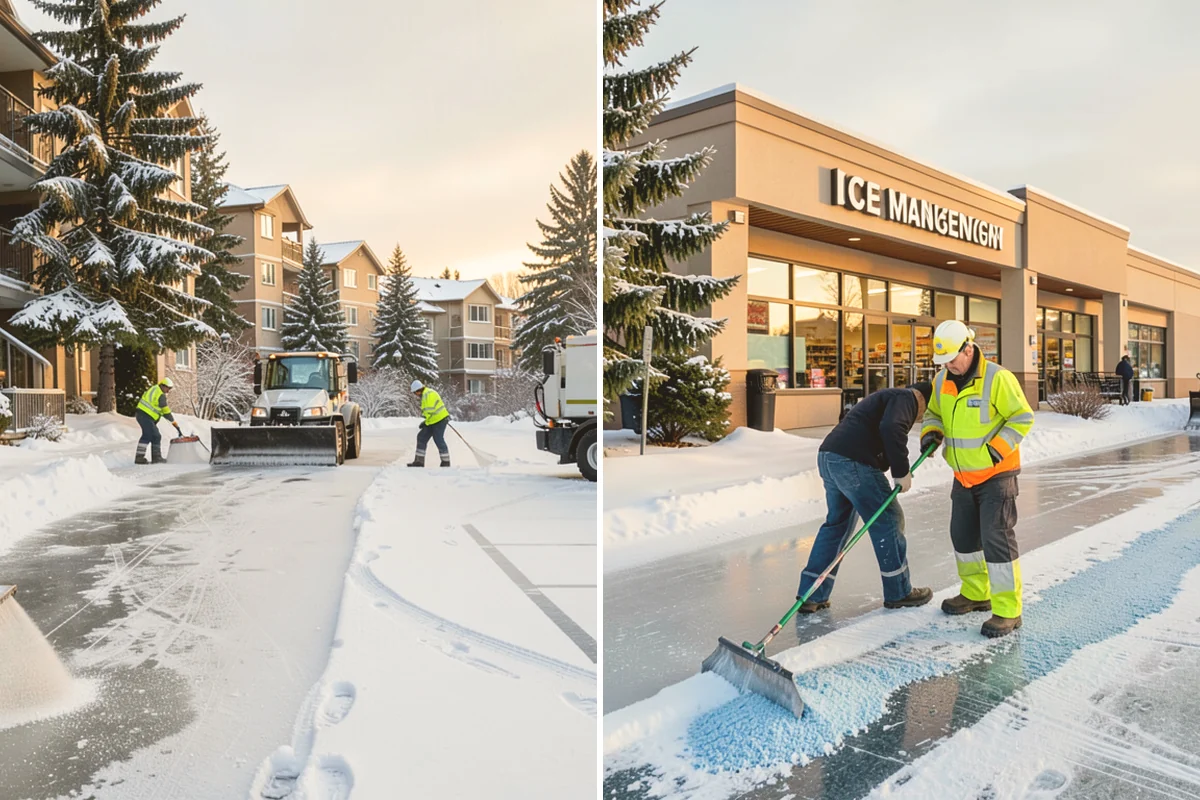 After-Hours Snow Removal in Milton, King County, WA - We identify your opening time and target completion window