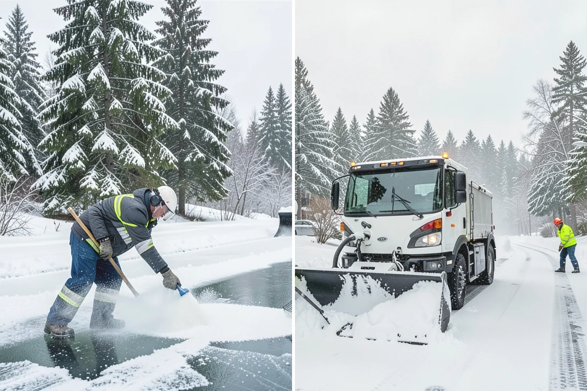 After-Hours Snow Removal in Monroe, Snohomish County, WA - We identify your opening time and target completion window
