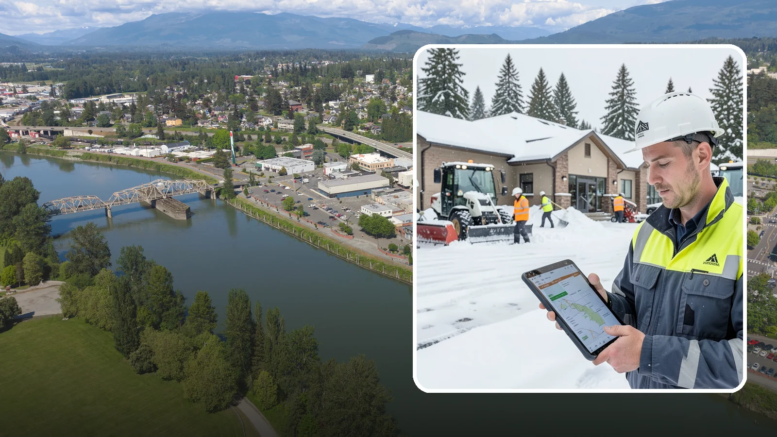 After-Hours Snow Removal in Mount Vernon, Skagit County, WA - Evening and overnight clearing that readies your property before the next business day begins.
