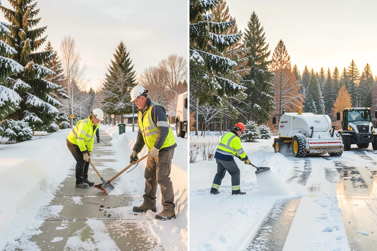 After-Hours Snow Removal in Mountlake Terrace, Snohomish County, WA - We identify your opening time and target completion window