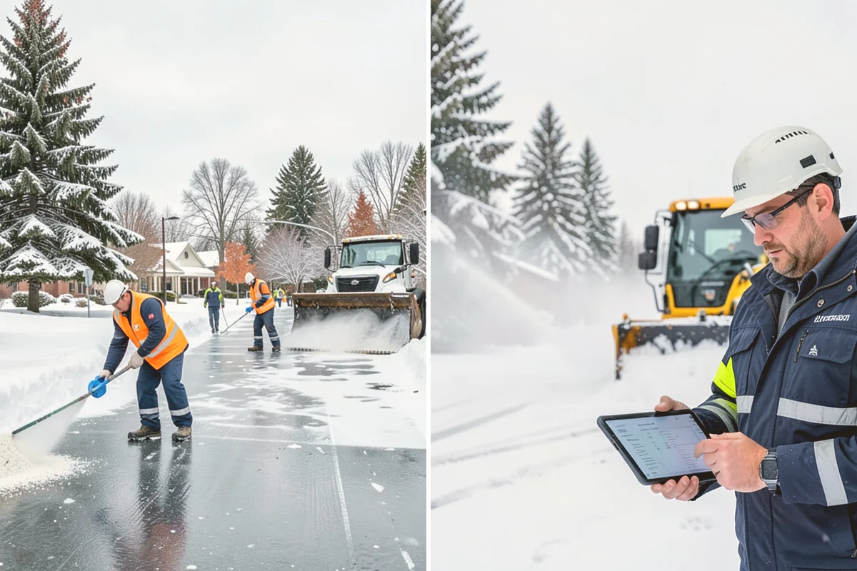 After-Hours Snow Removal in Newcastle, King County, WA - We identify your opening time and target completion window