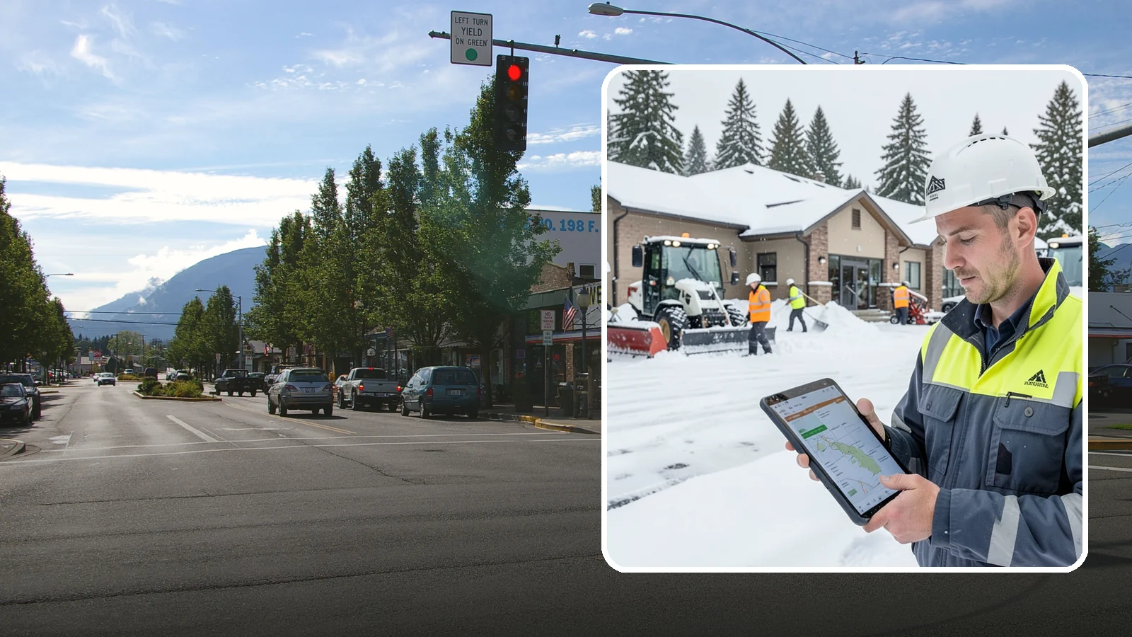 After-Hours Snow Removal in North Bend, King County, WA - Evening and overnight clearing that readies your property before the next business day begins.