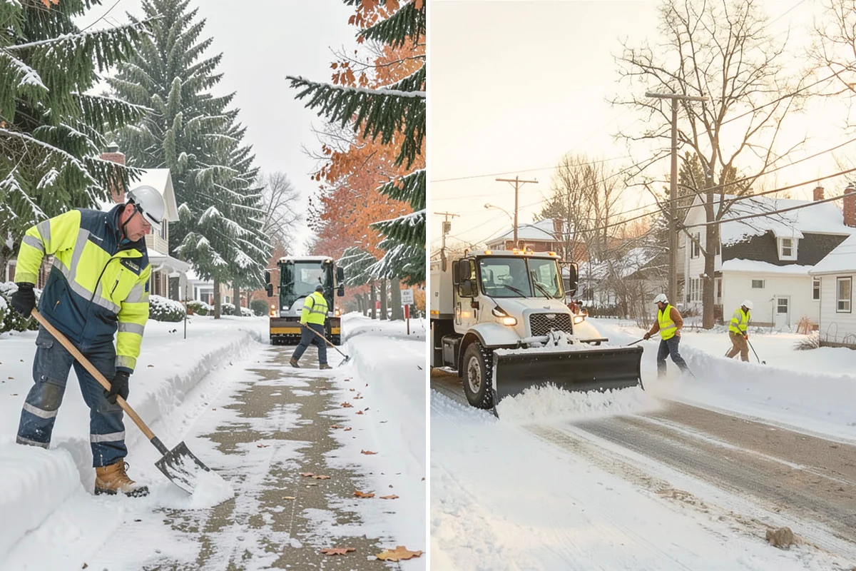 After-Hours Snow Removal in Orting, Pierce County, WA - We identify your opening time and target completion window