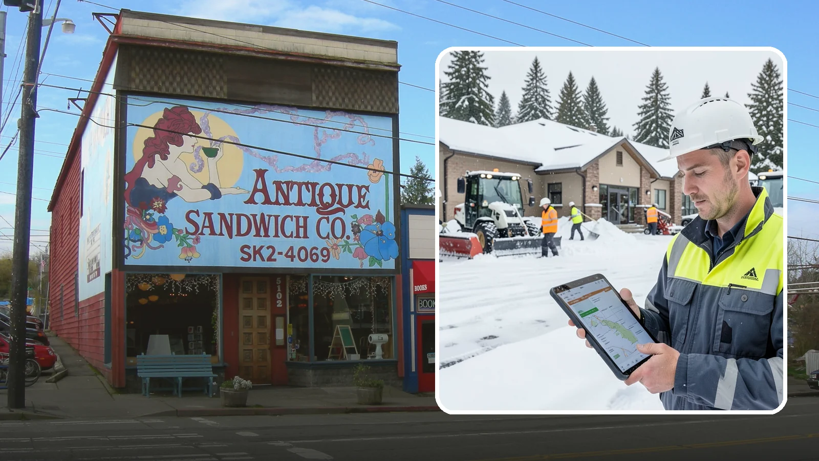 After-Hours Snow Removal in Ruston, Pierce County, WA - Evening and overnight clearing that readies your property before the next business day begins.