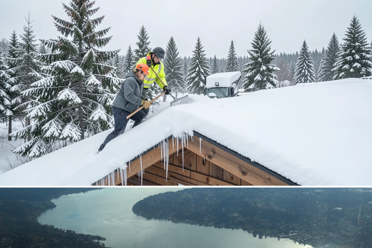 After-Hours Snow Removal in Sammamish, King County, WA - This service is in highest demand during December and January, when evening snow and hard overnight freezes coincide.