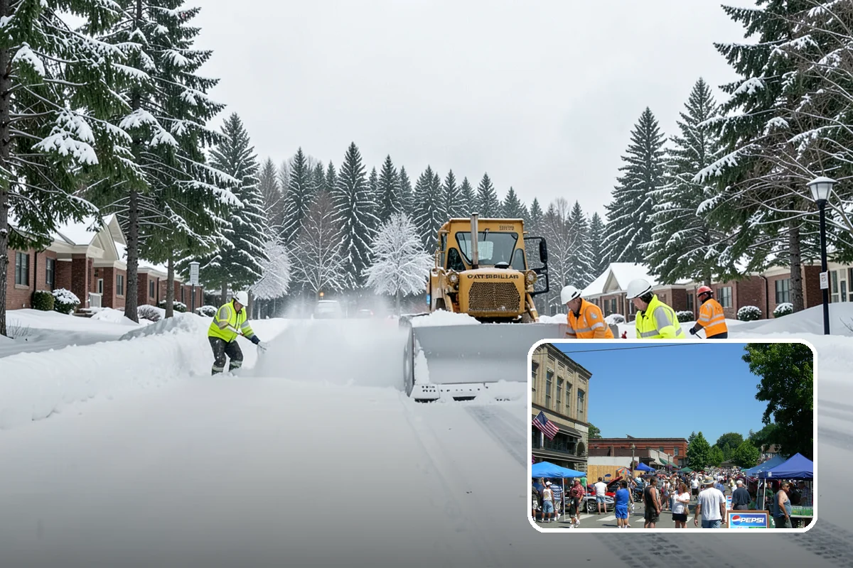 After-Hours Snow Removal in Snohomish, Snohomish County, WA - Clearing completed before the next business day