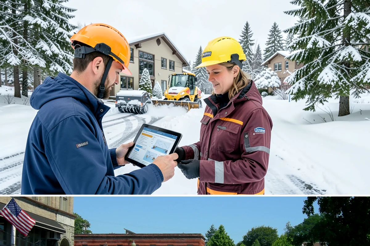 After-Hours Snow Removal in Snohomish, Snohomish County, WA - This service is in highest demand during December and January, when evening snow and hard overnight freezes coincide.