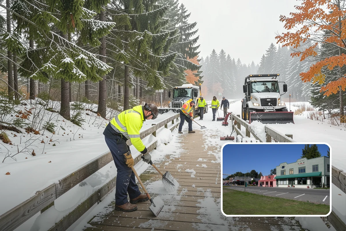 After-Hours Snow Removal in Snoqualmie, King County, WA - Clearing completed before the next business day
