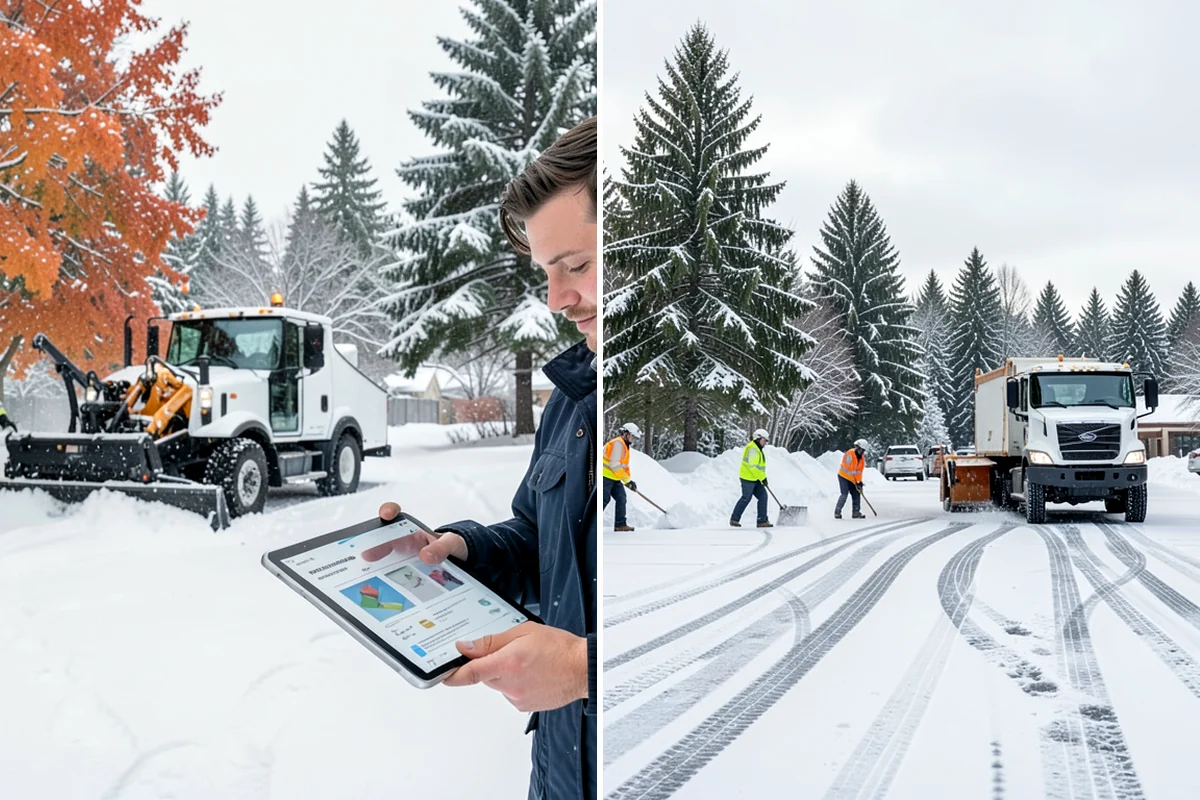 After-Hours Snow Removal in Snoqualmie, King County, WA - We identify your opening time and target completion window