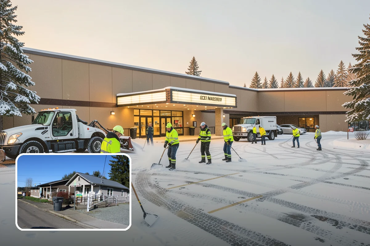 After-Hours Snow Removal in South Prairie, Pierce County, WA - Clearing completed before the next business day