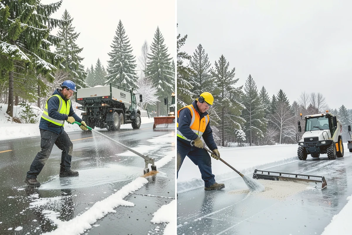 After-Hours Snow Removal in Stanwood, Snohomish County, WA - We identify your opening time and target completion window
