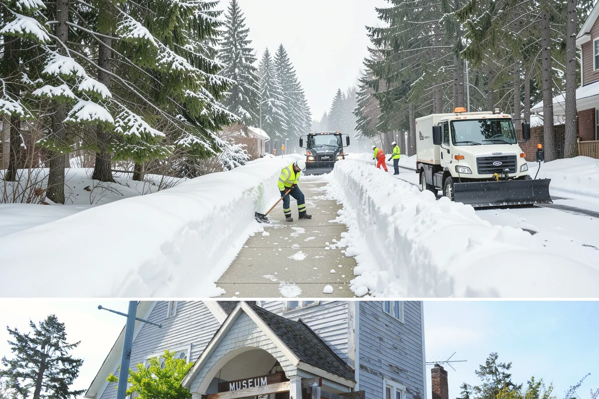 After-Hours Snow Removal in Steilacoom, Pierce County, WA - This service is in highest demand during December and January, when evening snow and hard overnight freezes coincide.