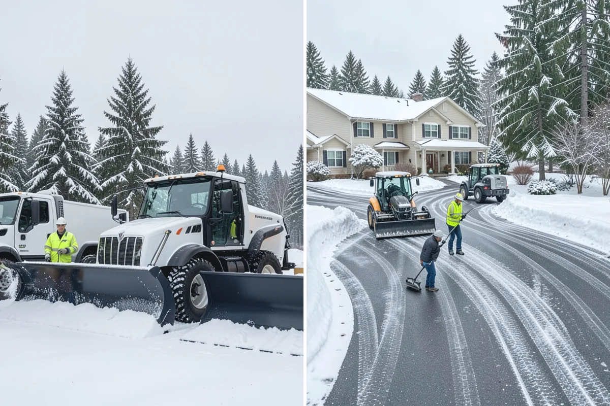 After-Hours Snow Removal in Sumner, Pierce County, WA - We identify your opening time and target completion window