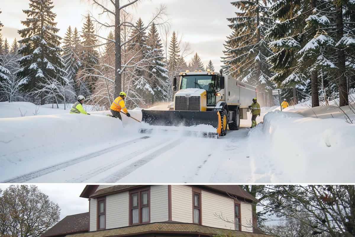 After-Hours Snow Removal in Sumner, Pierce County, WA - This service is in highest demand during December and January, when evening snow and hard overnight freezes coincide.