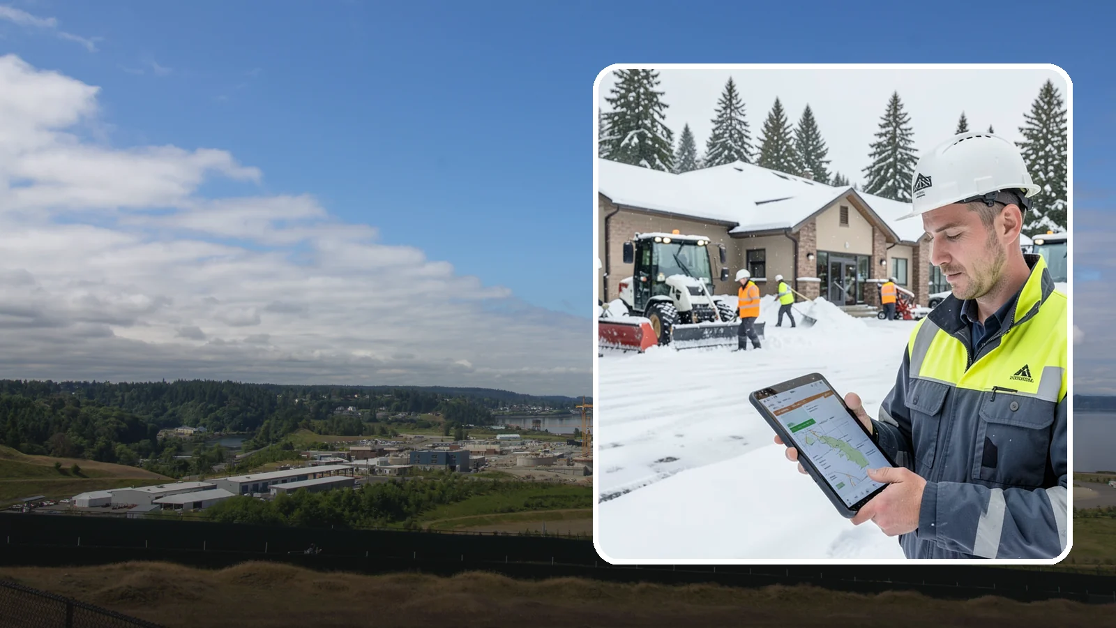After-Hours Snow Removal in University Place, Pierce County, WA - Evening and overnight clearing that readies your property before the next business day begins.