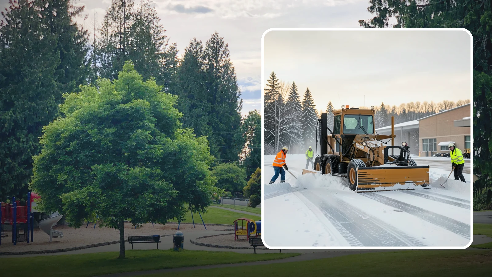 Airport Snow Removal in Bonney Lake, Pierce County, WA - From FBO ramps to terminal curbs and employee lots, we keep aviation ground-side surfaces clear so passengers, crews, and...