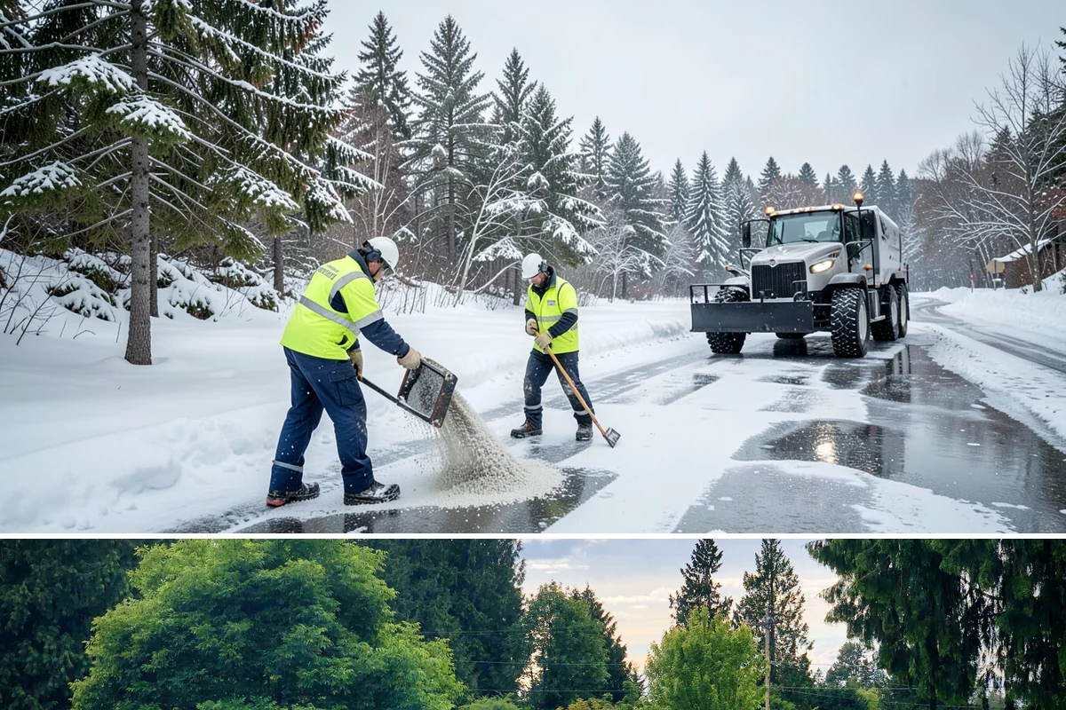 Airport Snow Removal in Bonney Lake, Pierce County, WA - Ground-side snow demand peaks December through February when lowland systems move through the Sound.