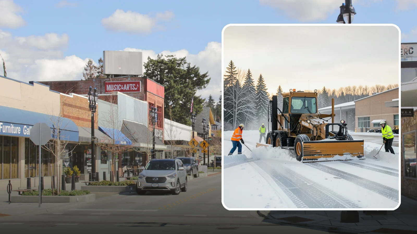 Airport Snow Removal in Bothell, King County, WA - From FBO ramps to terminal curbs and employee lots, we keep aviation ground-side surfaces clear so passengers, crews, and...