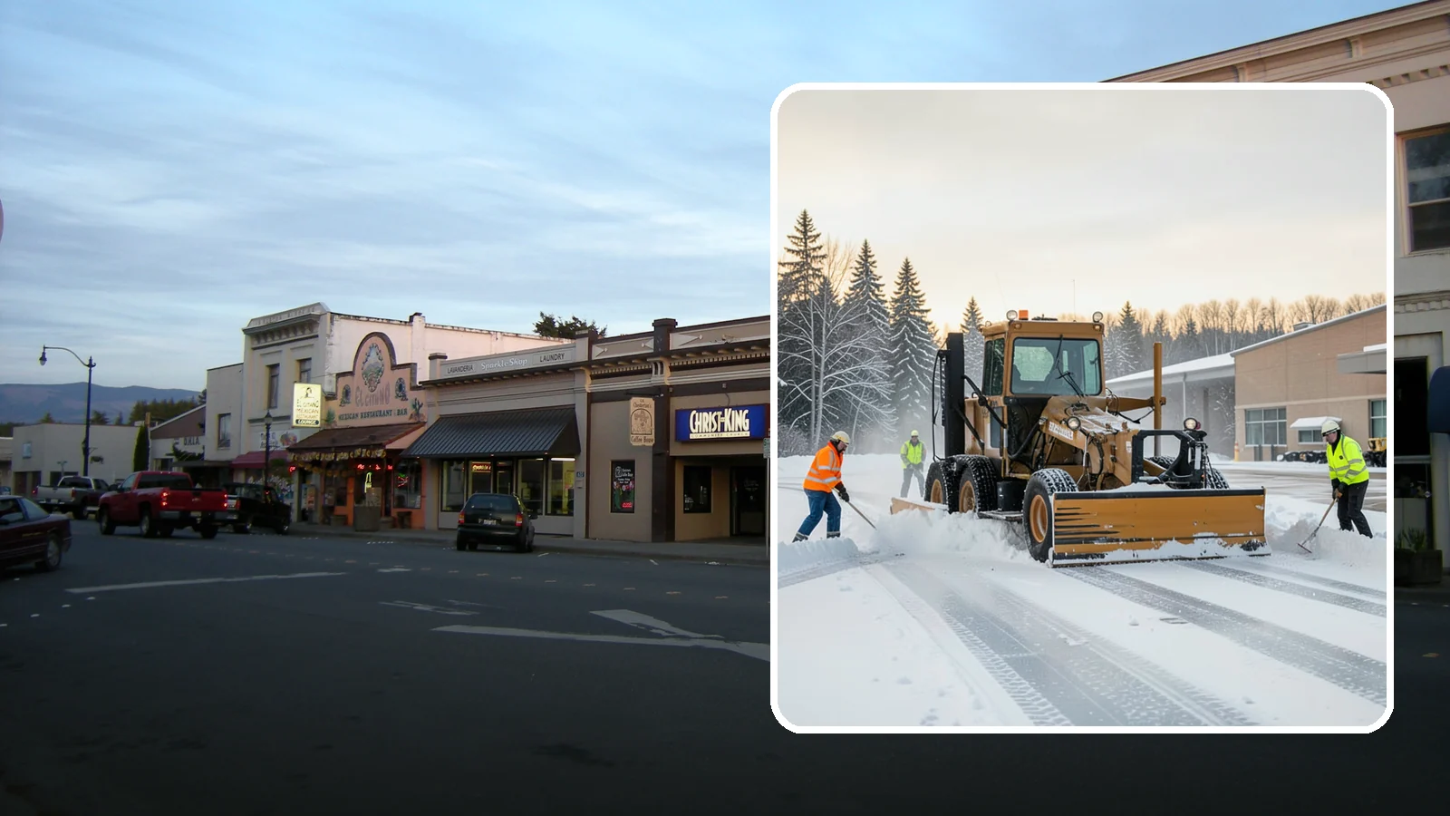 Airport Snow Removal in Burlington, Skagit County, WA - From FBO ramps to terminal curbs and employee lots, we keep aviation ground-side surfaces clear so passengers, crews, and...