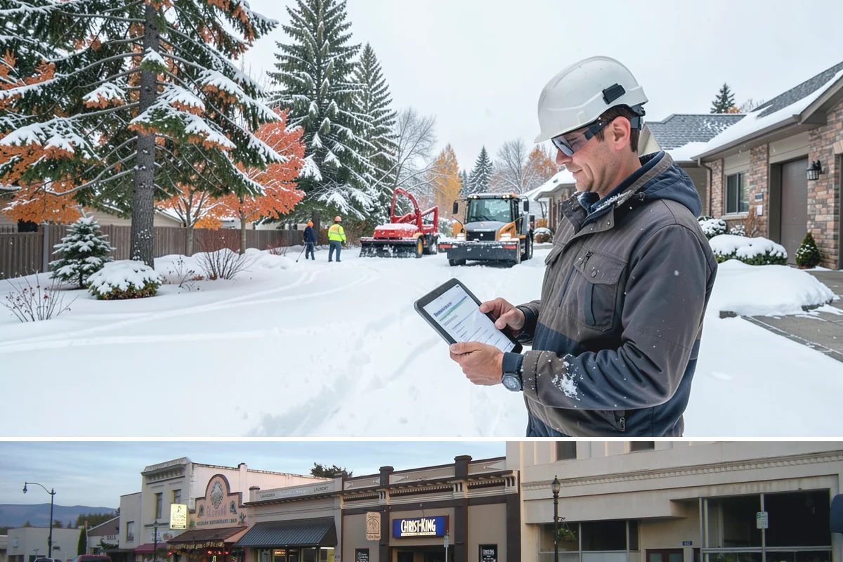Airport Snow Removal in Burlington, Skagit County, WA - Ground-side snow demand peaks December through February when lowland systems move through the Sound.