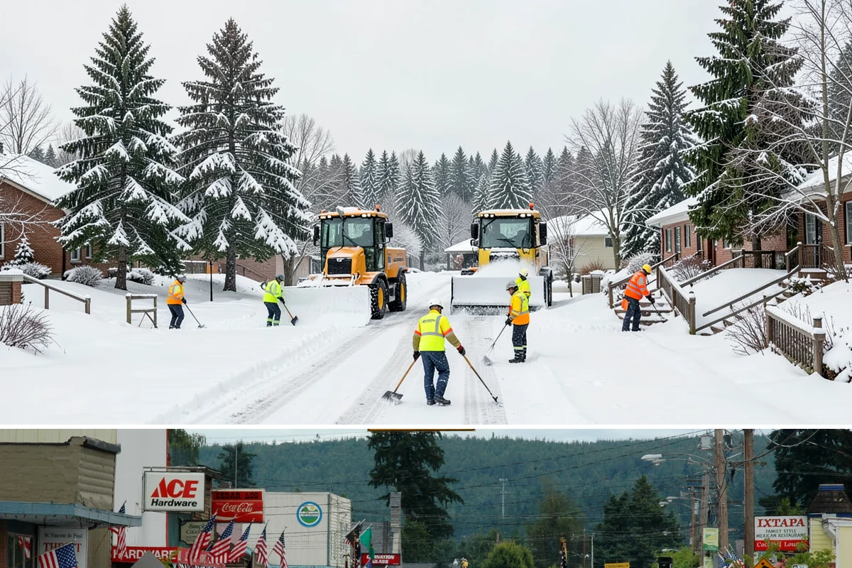 Airport Snow Removal in Carnation, King County, WA - Ground-side snow demand peaks December through February when lowland systems move through the Sound.