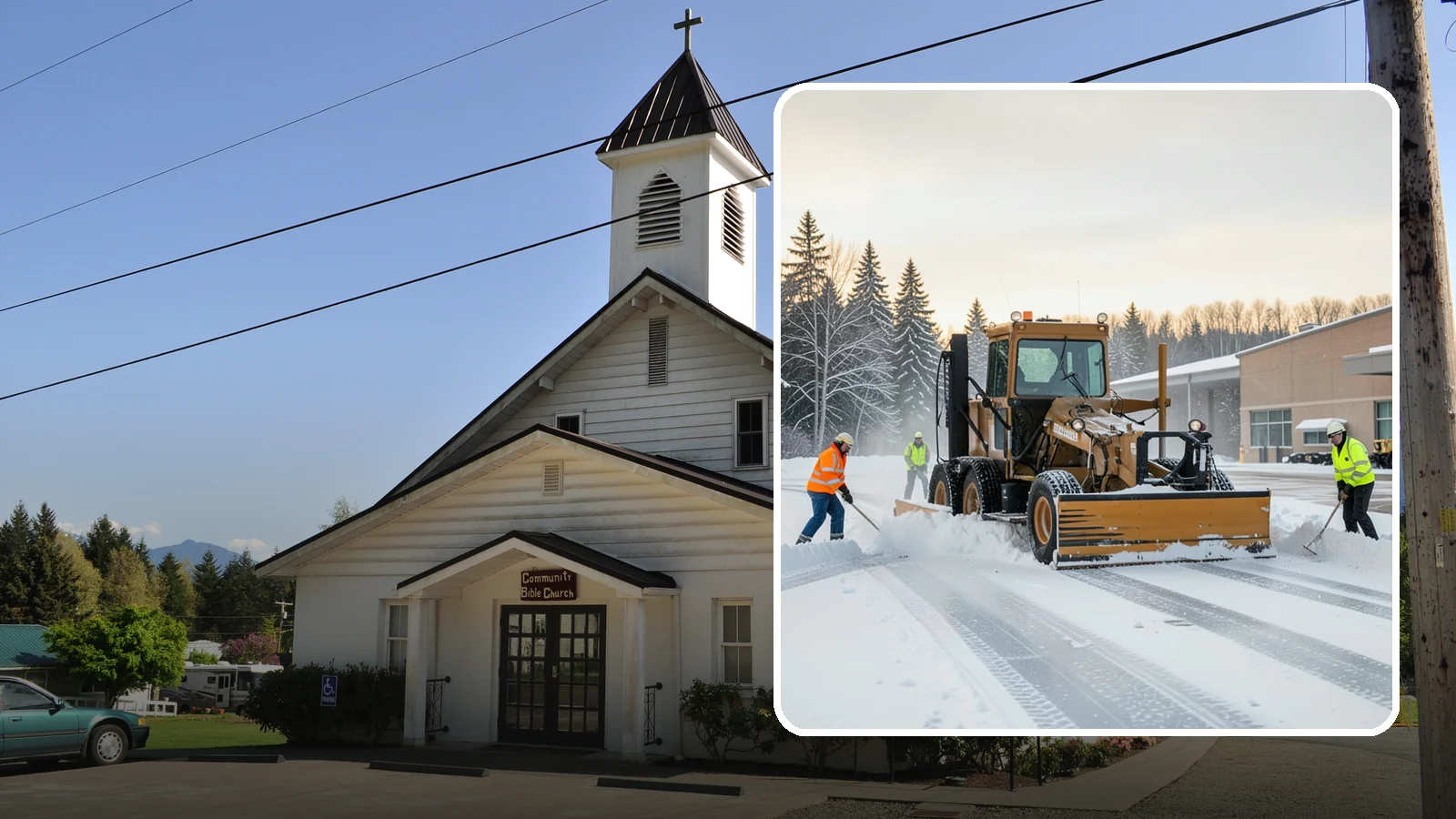 Airport Snow Removal in Concrete, Skagit County, WA - From FBO ramps to terminal curbs and employee lots, we keep aviation ground-side surfaces clear so passengers, crews, and...