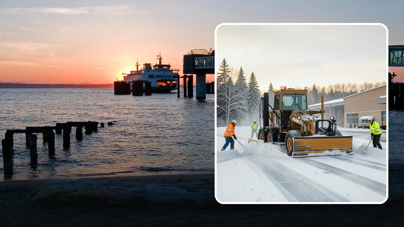 Airport Snow Removal in Edmonds, Snohomish County, WA - From FBO ramps to terminal curbs and employee lots, we keep aviation ground-side surfaces clear so passengers, crews, and...