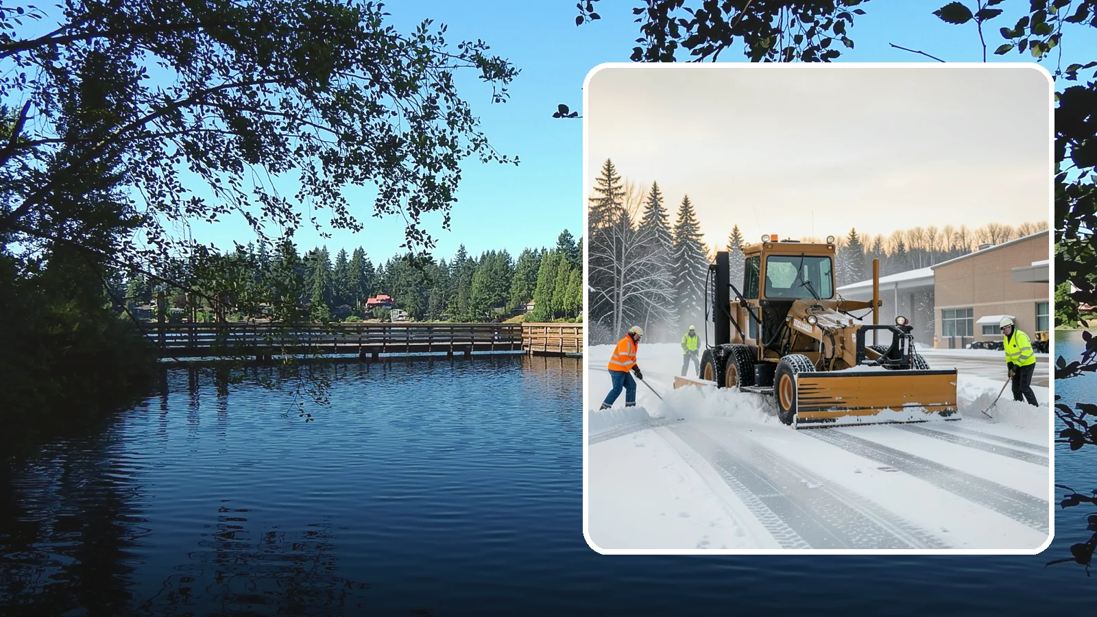 Airport Snow Removal in Federal Way, King County, WA - From FBO ramps to terminal curbs and employee lots, we keep aviation ground-side surfaces clear so passengers, crews, and...
