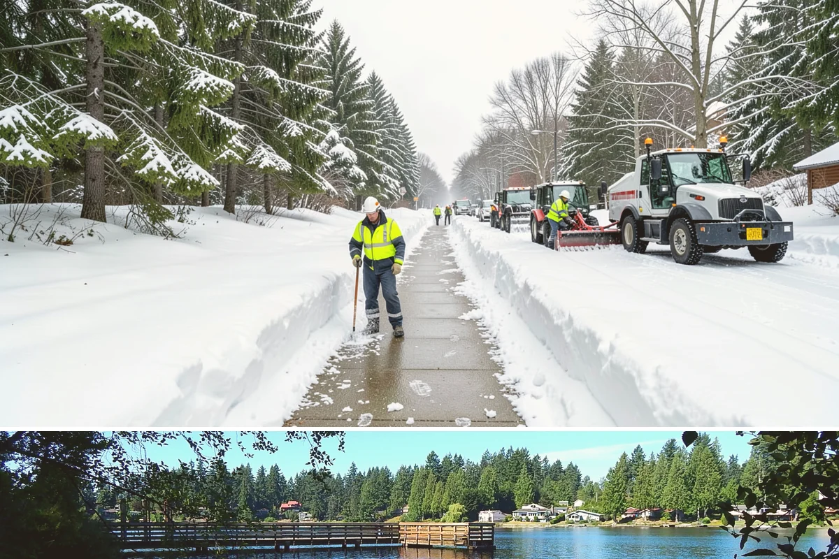 Airport Snow Removal in Federal Way, King County, WA - Ground-side snow demand peaks December through February when lowland systems move through the Sound.