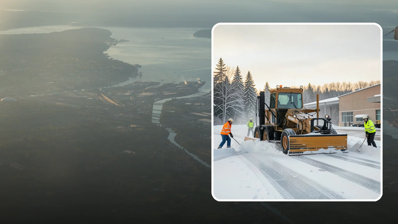 Airport Snow Removal in Fife, Pierce County, WA - From FBO ramps to terminal curbs and employee lots, we keep aviation ground-side surfaces clear so passengers, crews, and...