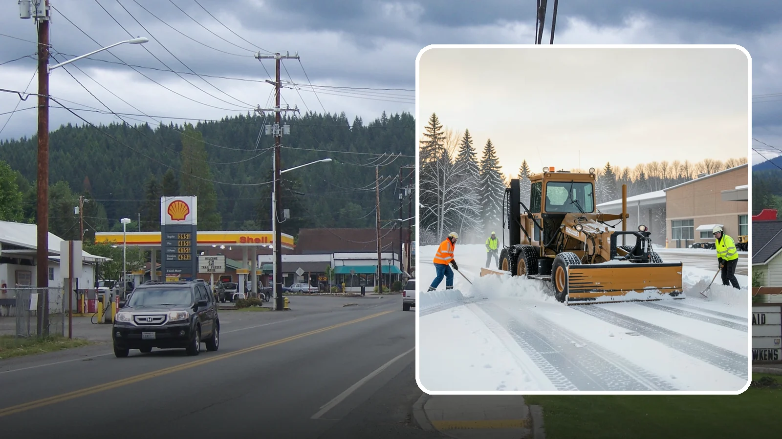 Airport Snow Removal in Granite Falls, Snohomish County, WA - From FBO ramps to terminal curbs and employee lots, we keep aviation ground-side surfaces clear so passengers, crews, and...