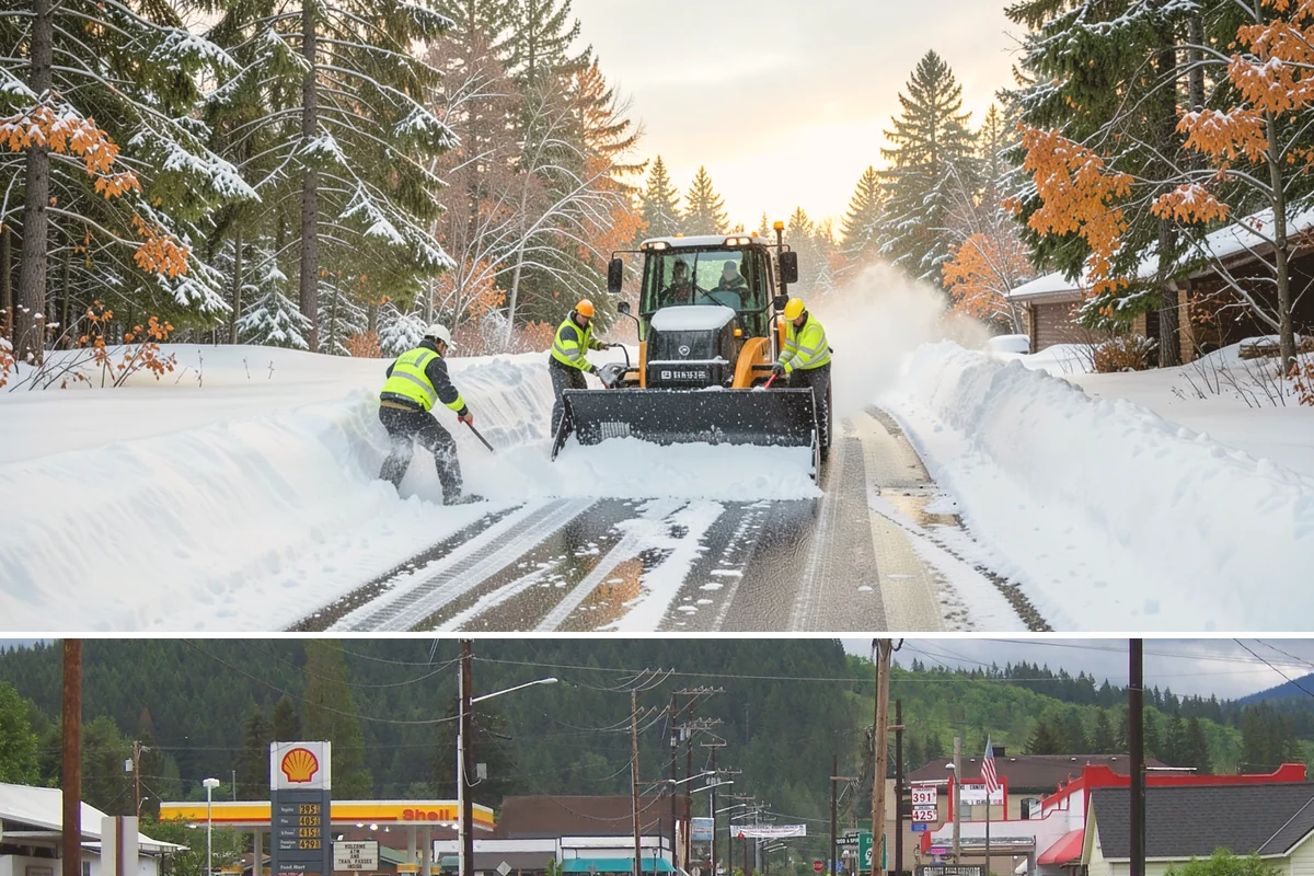 Airport Snow Removal in Granite Falls, Snohomish County, WA - Ground-side snow demand peaks December through February when lowland systems move through the Sound.