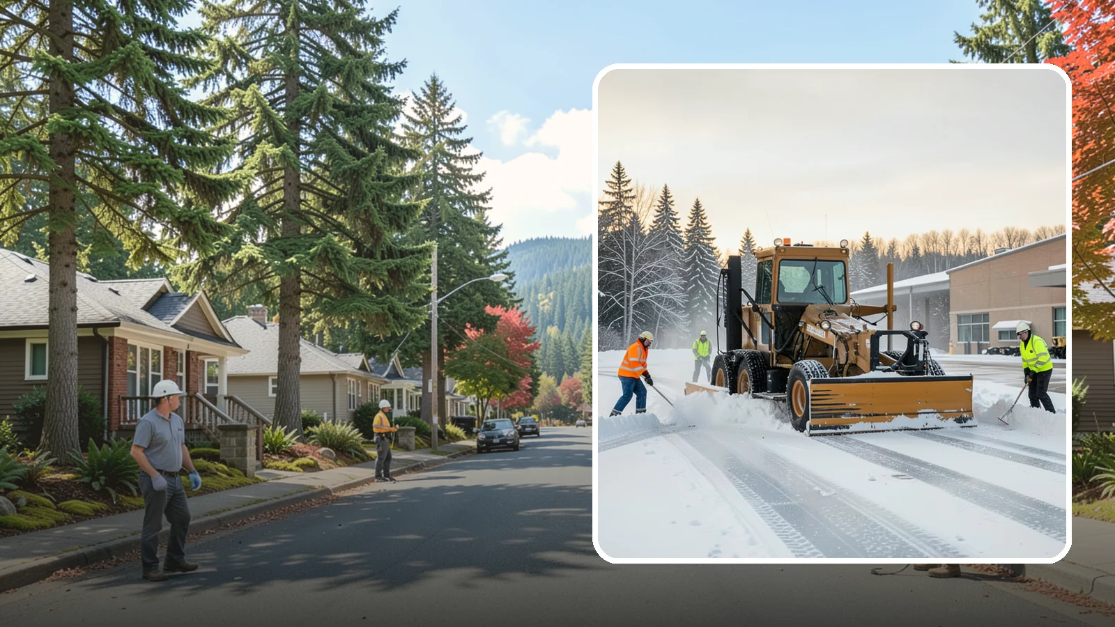 Airport Snow Removal in Hunts Point, King County, WA - From FBO ramps to terminal curbs and employee lots, we keep aviation ground-side surfaces clear so passengers, crews, and...