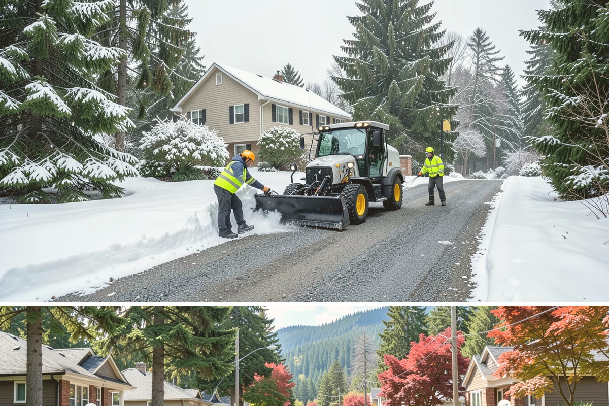 Airport Snow Removal in Hunts Point, King County, WA - Ground-side snow demand peaks December through February when lowland systems move through the Sound.