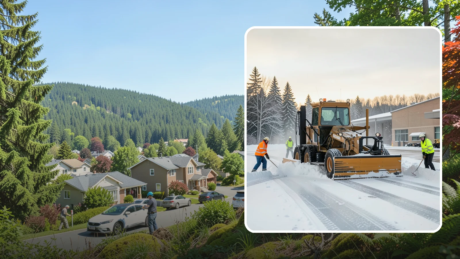 Airport Snow Removal in Index, Snohomish County, WA - From FBO ramps to terminal curbs and employee lots, we keep aviation ground-side surfaces clear so passengers, crews, and...