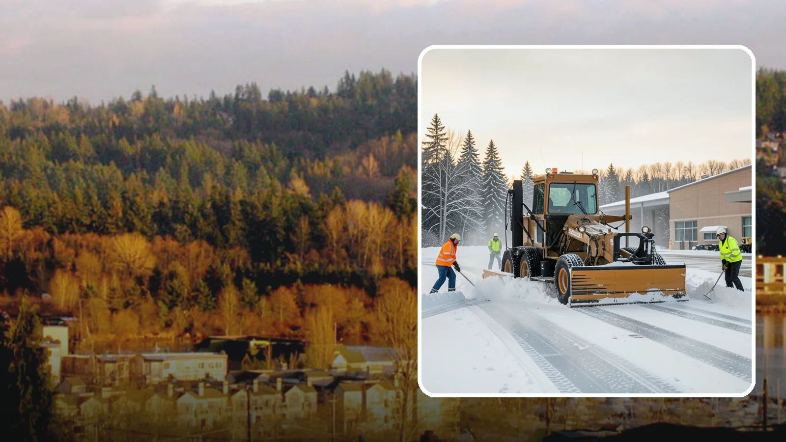 Airport Snow Removal in Kenmore, King County, WA - From FBO ramps to terminal curbs and employee lots, we keep aviation ground-side surfaces clear so passengers, crews, and...