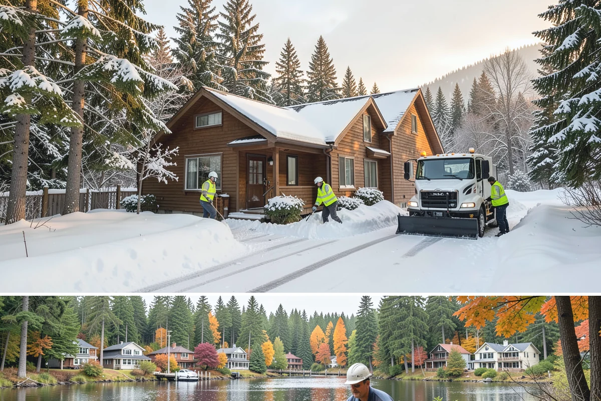 Airport Snow Removal in La Conner, Skagit County, WA - Ground-side snow demand peaks December through February when lowland systems move through the Sound.