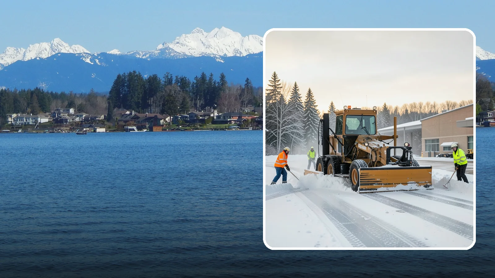 Airport Snow Removal in Lake Stevens, Snohomish County, WA - From FBO ramps to terminal curbs and employee lots, we keep aviation ground-side surfaces clear so passengers, crews, and...