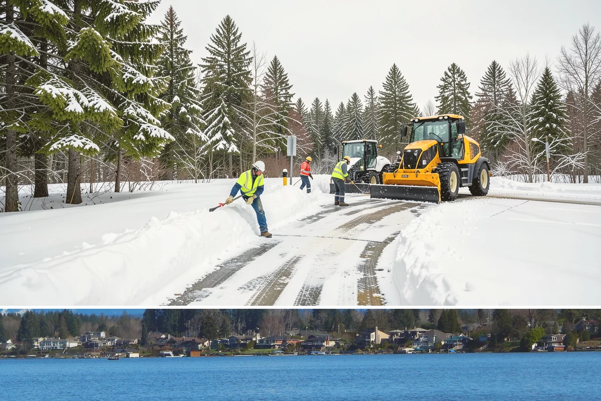 Airport Snow Removal in Lake Stevens, Snohomish County, WA - Ground-side snow demand peaks December through February when lowland systems move through the Sound.