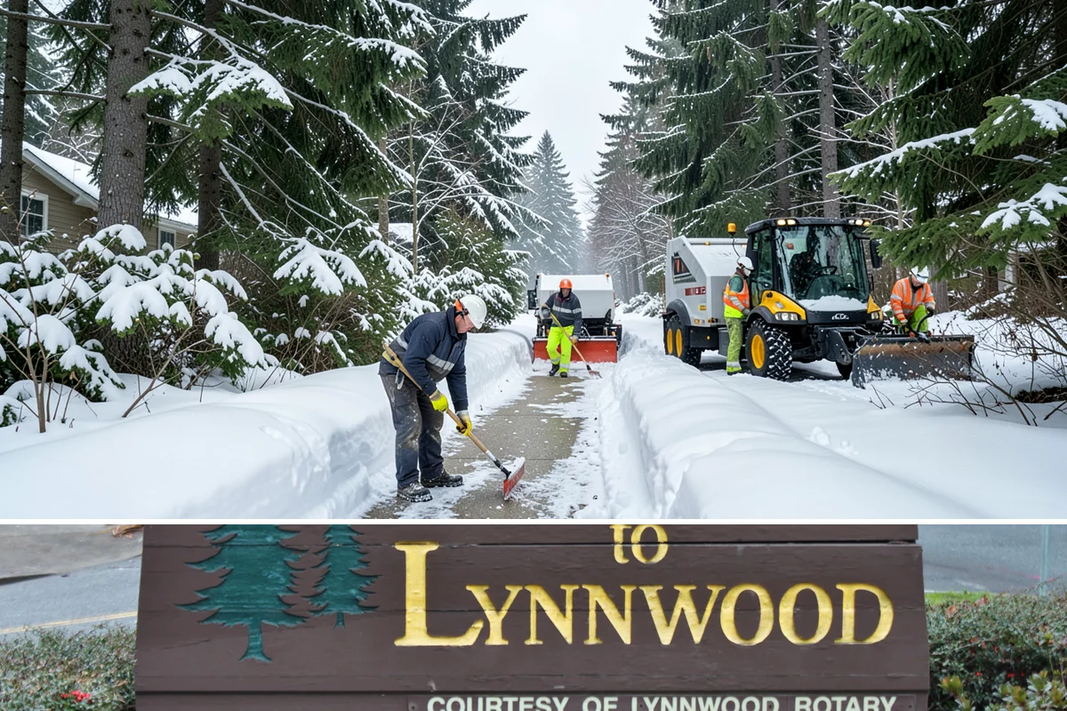 Airport Snow Removal in Lynnwood, Snohomish County, WA - Ground-side snow demand peaks December through February when lowland systems move through the Sound.