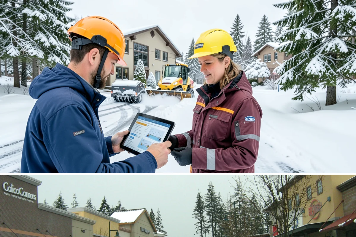 Airport Snow Removal in Mill Creek, Snohomish County, WA - Ground-side snow demand peaks December through February when lowland systems move through the Sound.