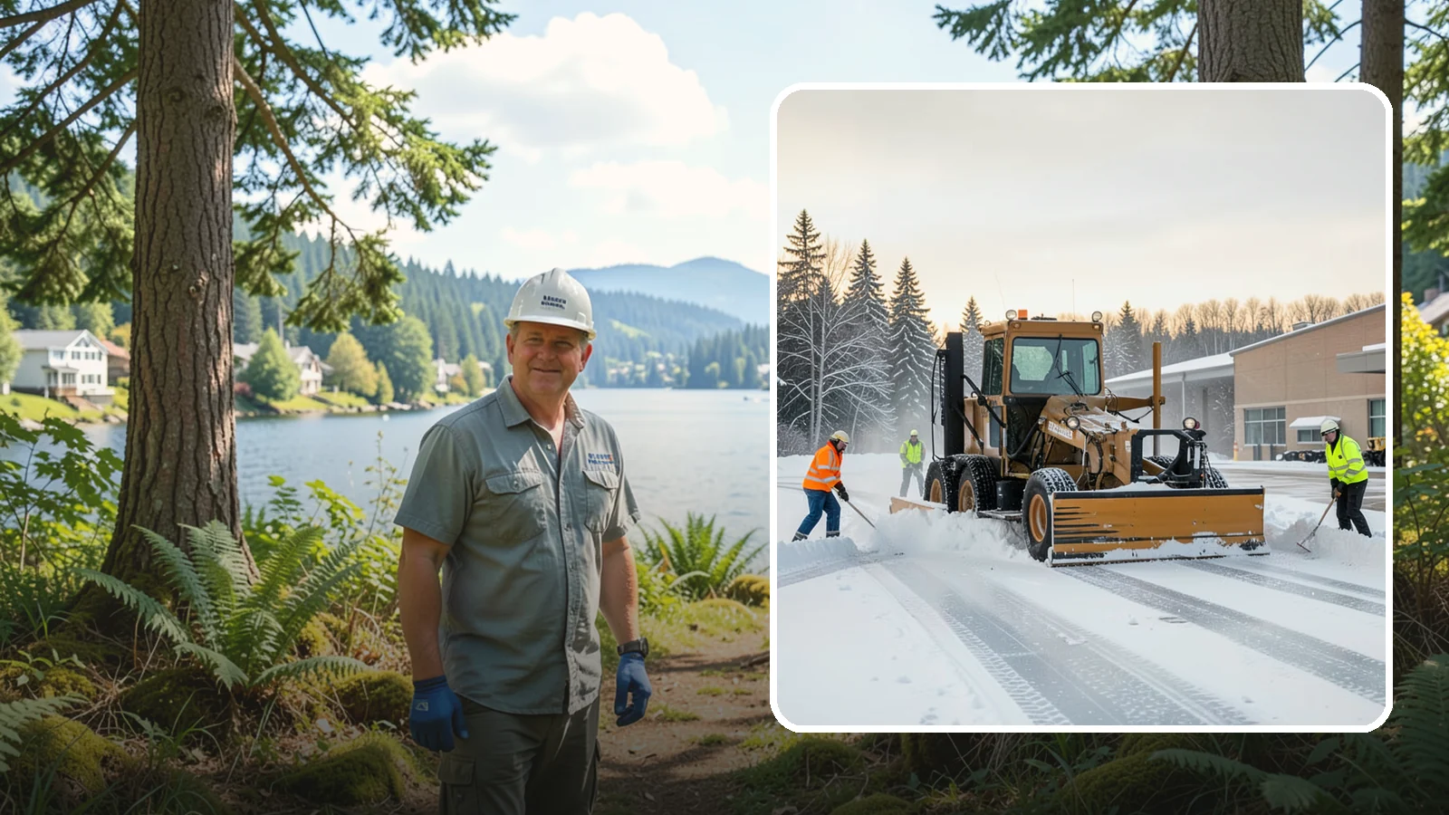Airport Snow Removal in Milton, King County, WA - From FBO ramps to terminal curbs and employee lots, we keep aviation ground-side surfaces clear so passengers, crews, and...