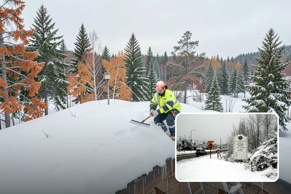 Airport Snow Removal in Newcastle, King County, WA - Terminal curbs and passenger drop-offs kept flowing