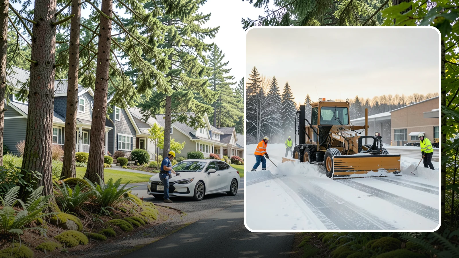 Airport Snow Removal in Normandy Park, King County, WA - From FBO ramps to terminal curbs and employee lots, we keep aviation ground-side surfaces clear so passengers, crews, and...